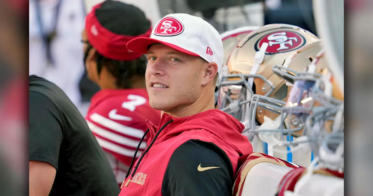 Christian McCaffrey questionable for 49ers season opener against Jets