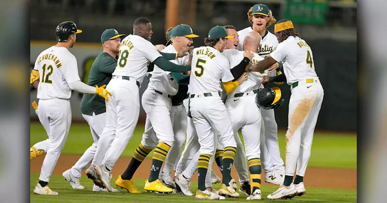 Seth Brown hits walk-off RBI single in 13th, A's beat Tigers 7-6