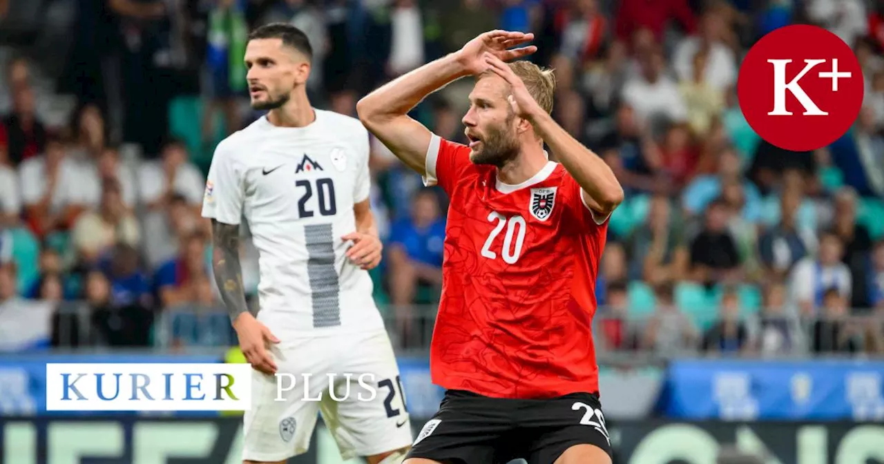 ÖFB-Noten beim 1:1 in Slowenien: Nur zwei gute Österreicher