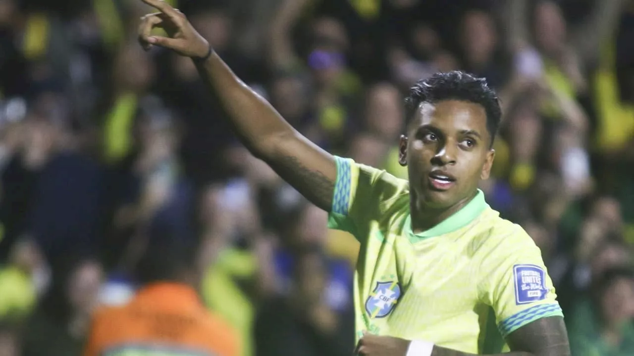 Rodrygo revela papo com Dorival sobre ausência de Neymar na Seleção