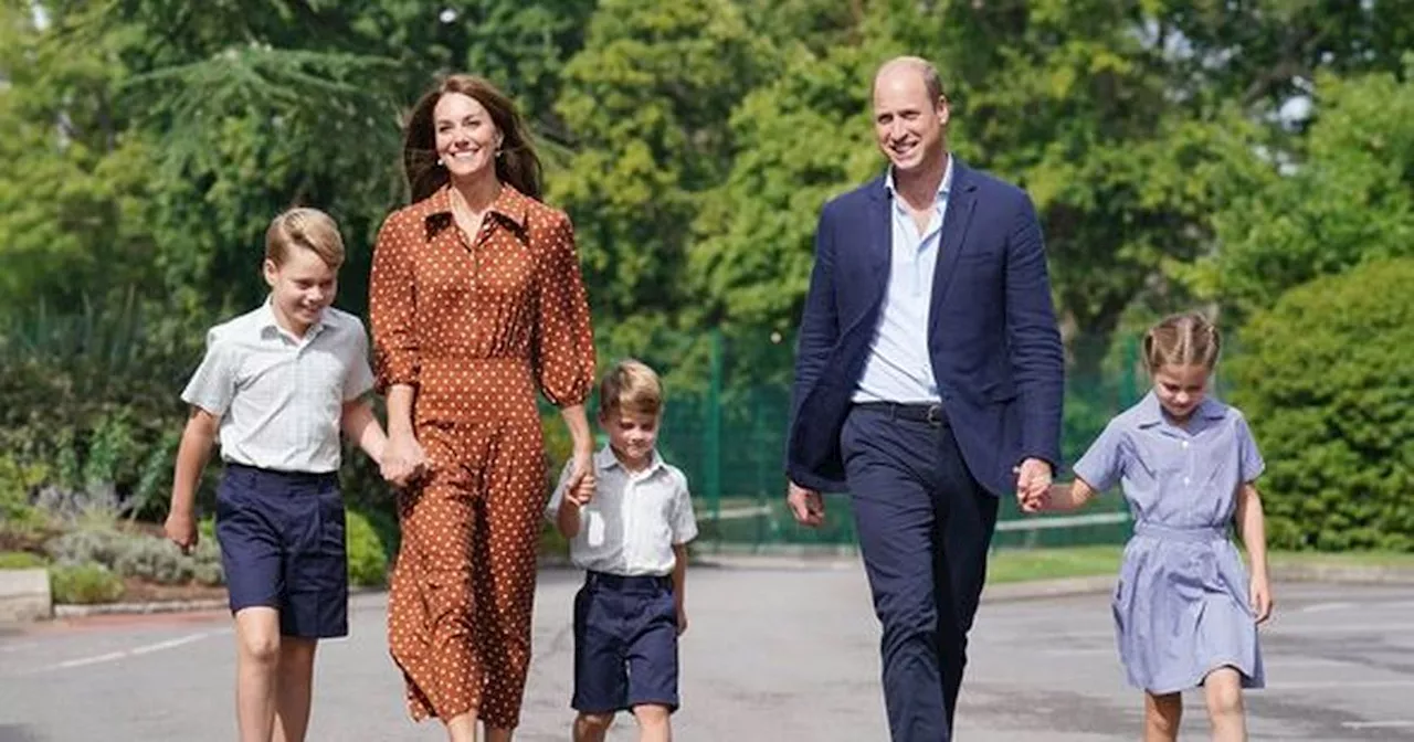 George, Charlotte and Louis' full names when they're at school and why