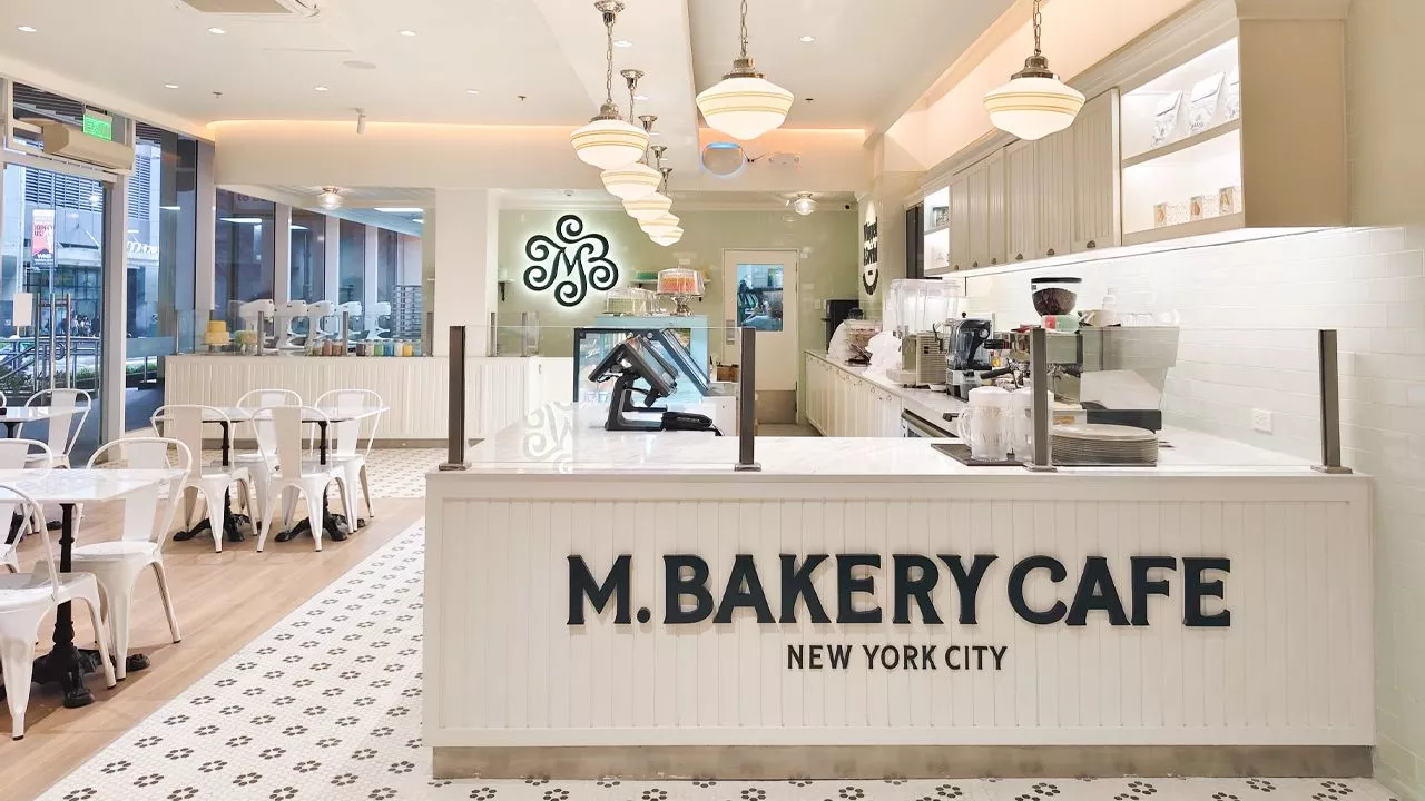 M Bakery opens its first-ever café in Metro Manila