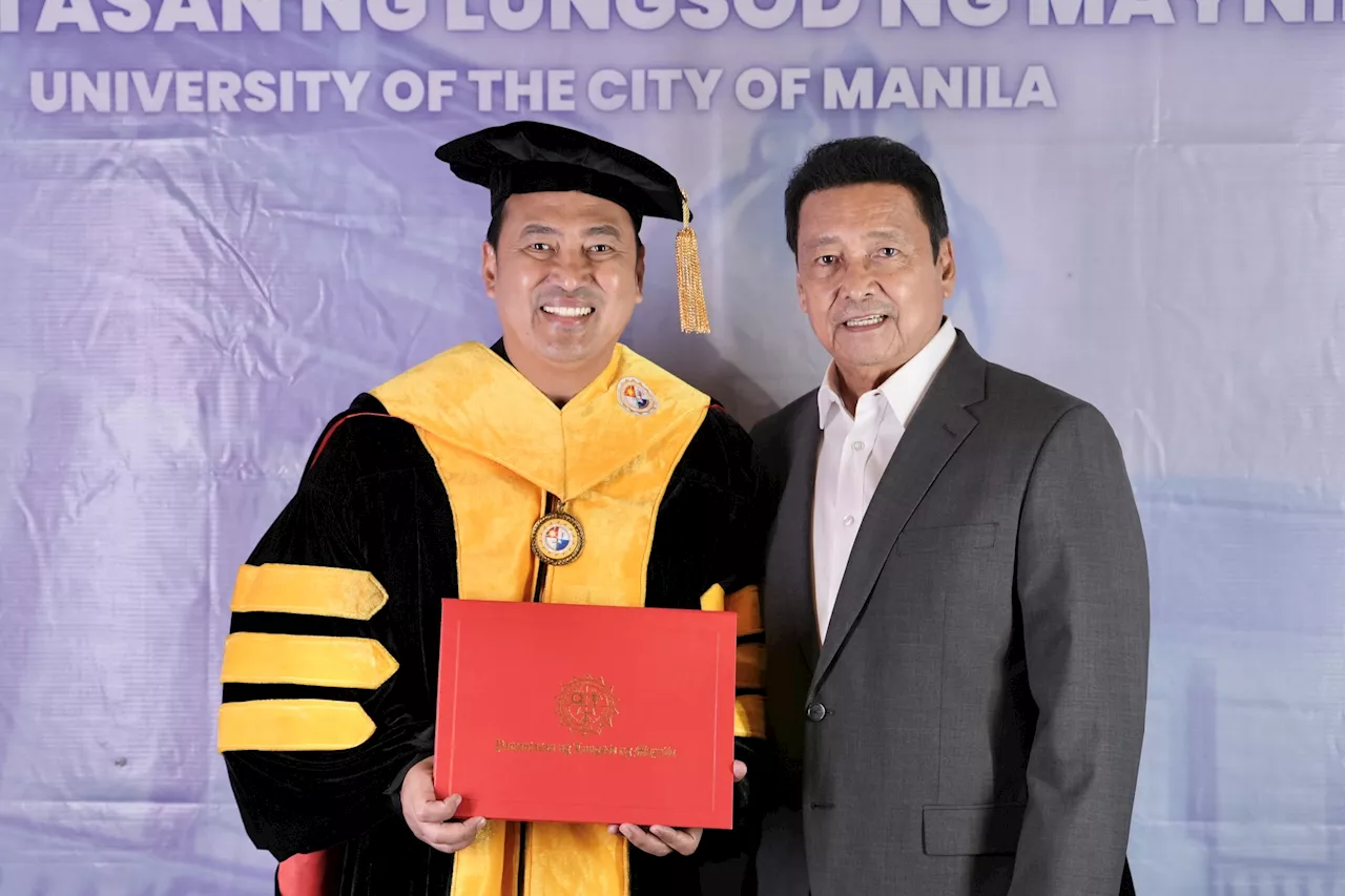 TIEZA chief Mark Lapid completes doctorate degree