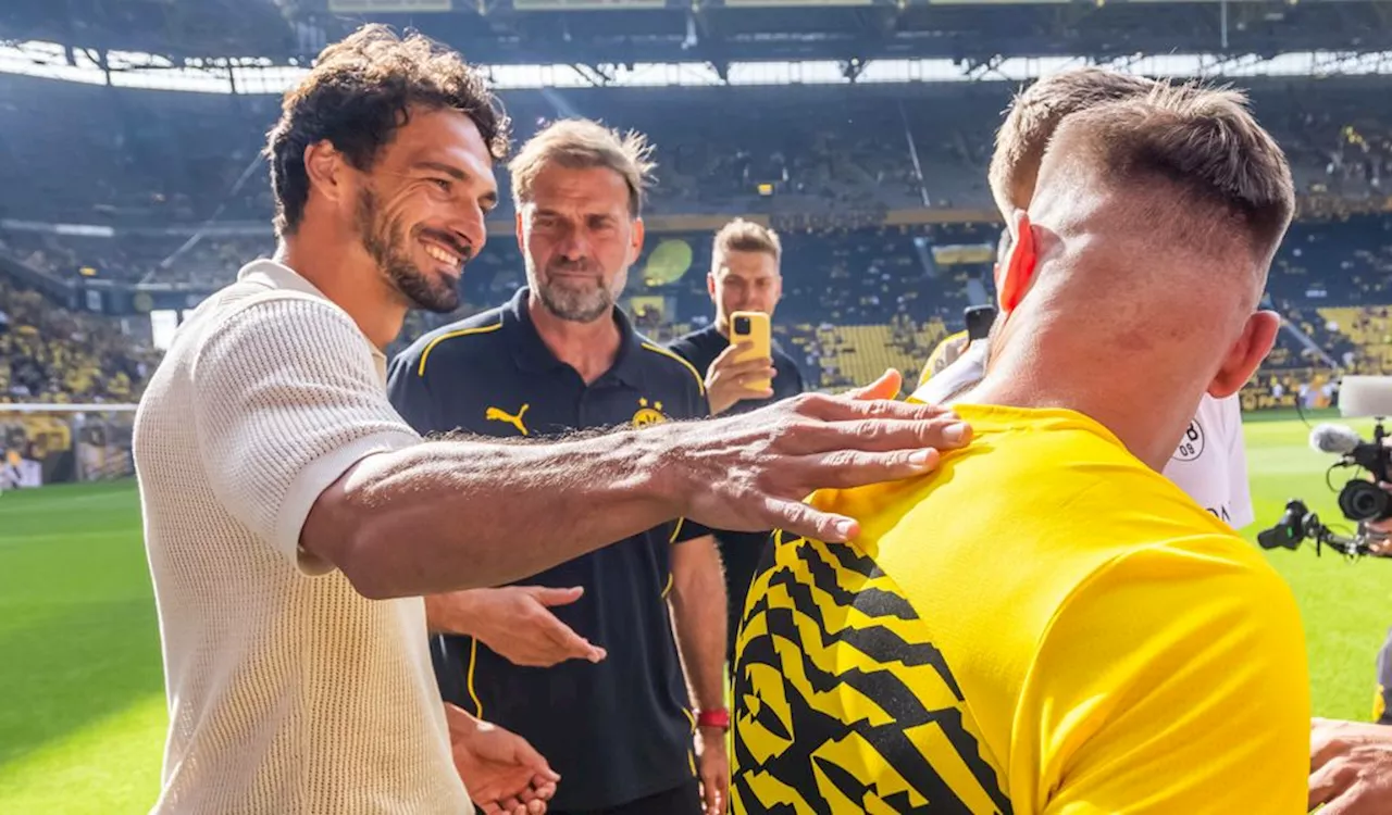 Hummels kam mit dem E-Roller: Emotionaler BVB-Gipfel mit Klopp