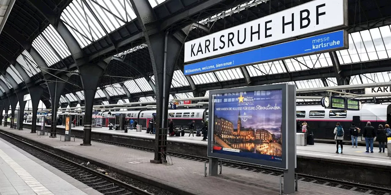 Bahnhof Karlsruhe (D): Täter nach Messer-Attacke noch immer flüchtig