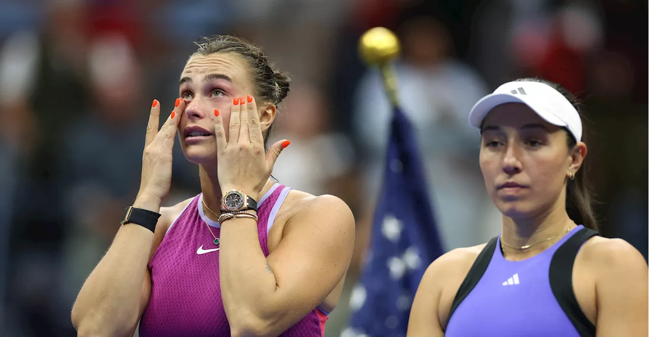 Aryna Sabalenka beats Jessica Pegula in two sets to win the US Open for her third Grand Slam title