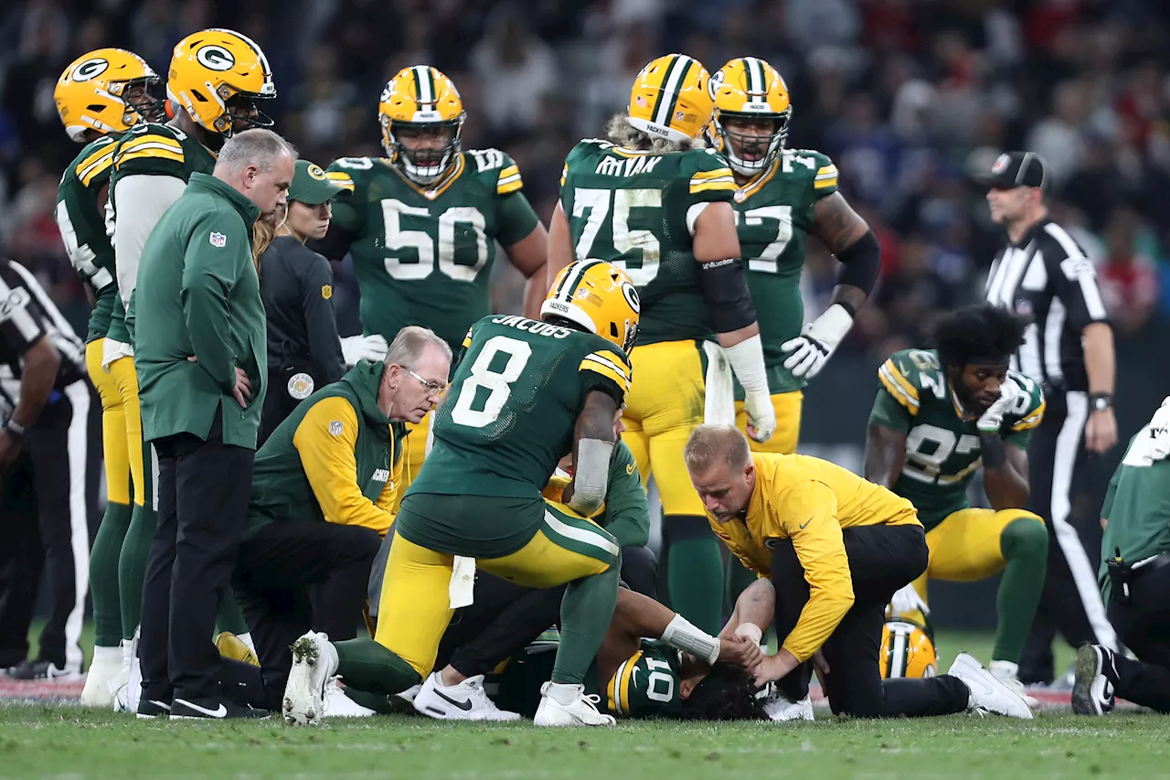 Jordan Love Exits Packers Game Early With Apparent Injury