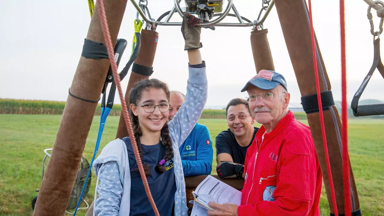 Jana Falb (16) ist jüngste Heißluftballon-Pilotin Österreichs