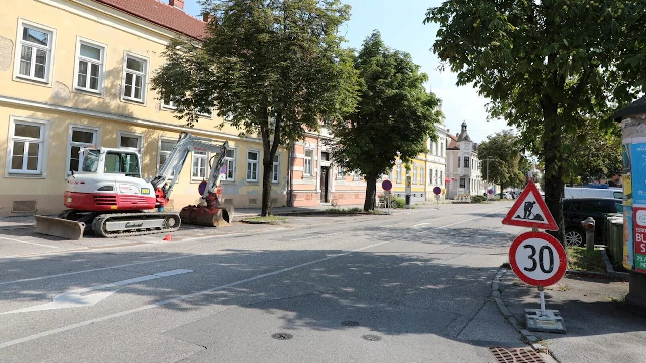 Krems: Wichtige Durchfahrtsstraße wird Baustelle