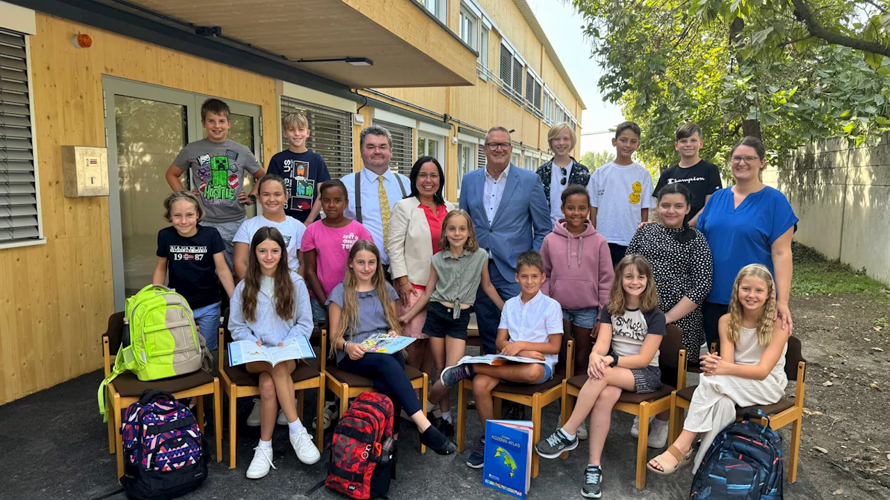 Neues Gymnasium in Gerasdorf startete mit drei ersten Klassen