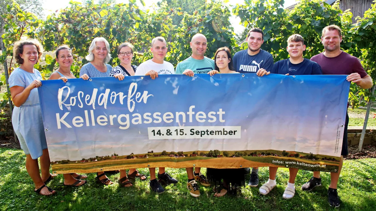 Roseldorf steht für sein erstes Kellergassenfest in den Startlöchern