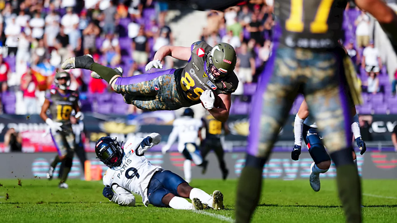 Vienna Vikings nach 47:31-Sieg über Paris im ELF-Finale