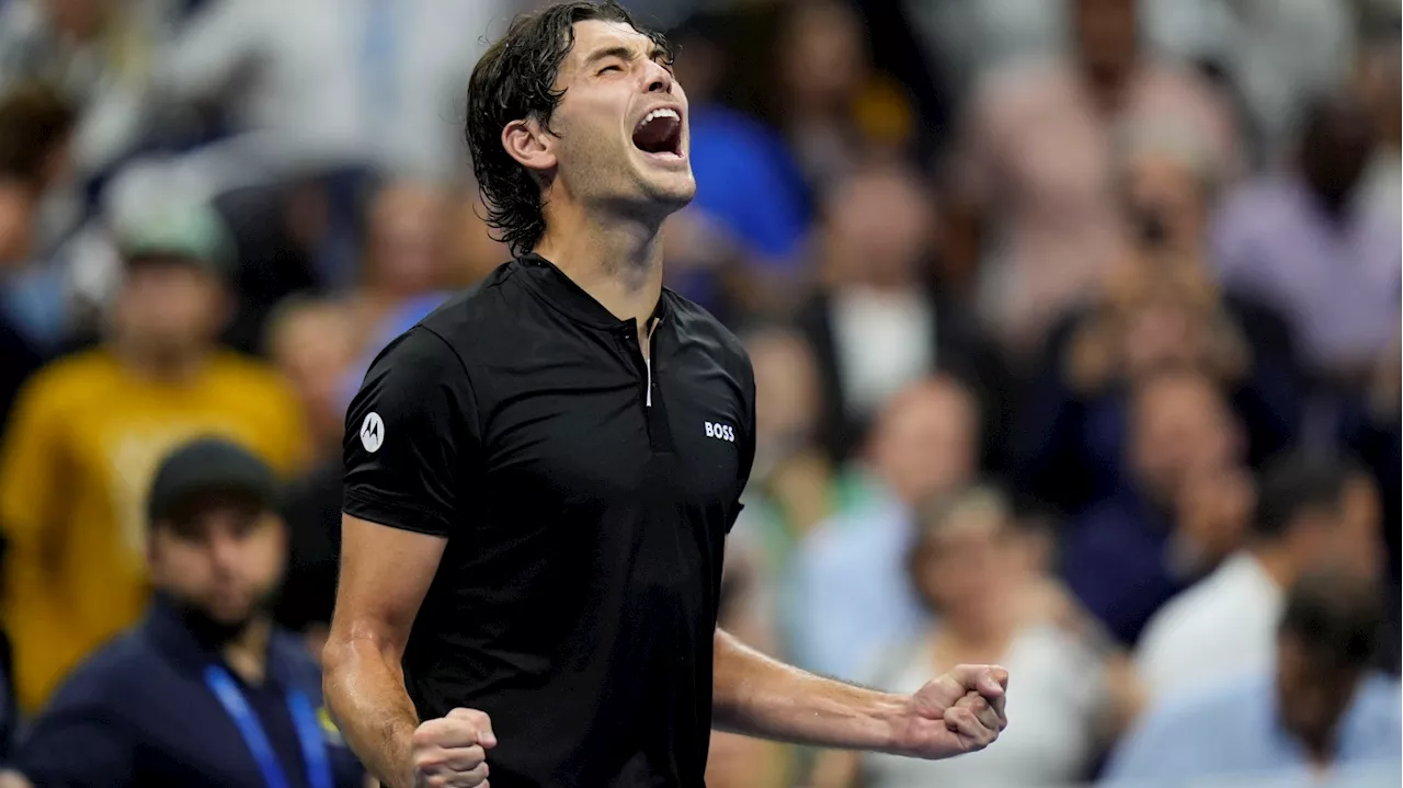 Taylor Fritz wins match to become first American man in a U.S. Open final since 2006