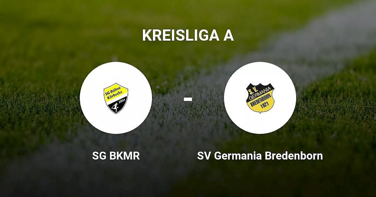 SV Germania Bredenborn verliert gegen SG BKMR