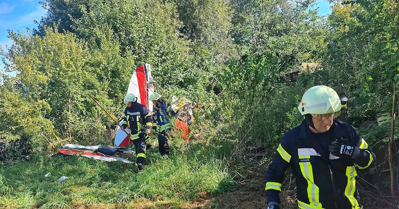 Tote und Verletzte bei Flugzeugabstürzen in NRW und Hessen