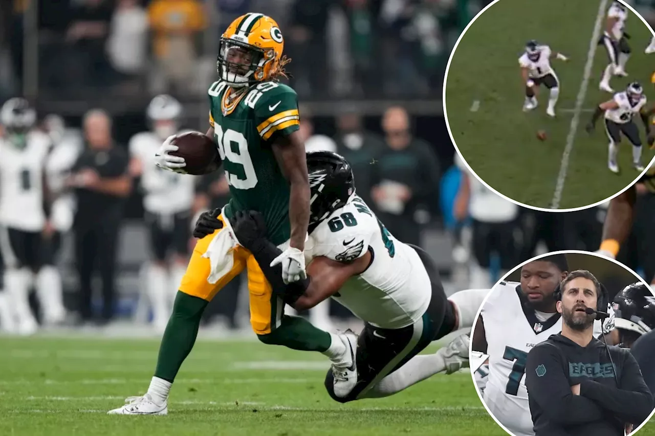 Xavier McKinney gets first Packers interception before Nick Sirianni fumes over sluggish Eagles start