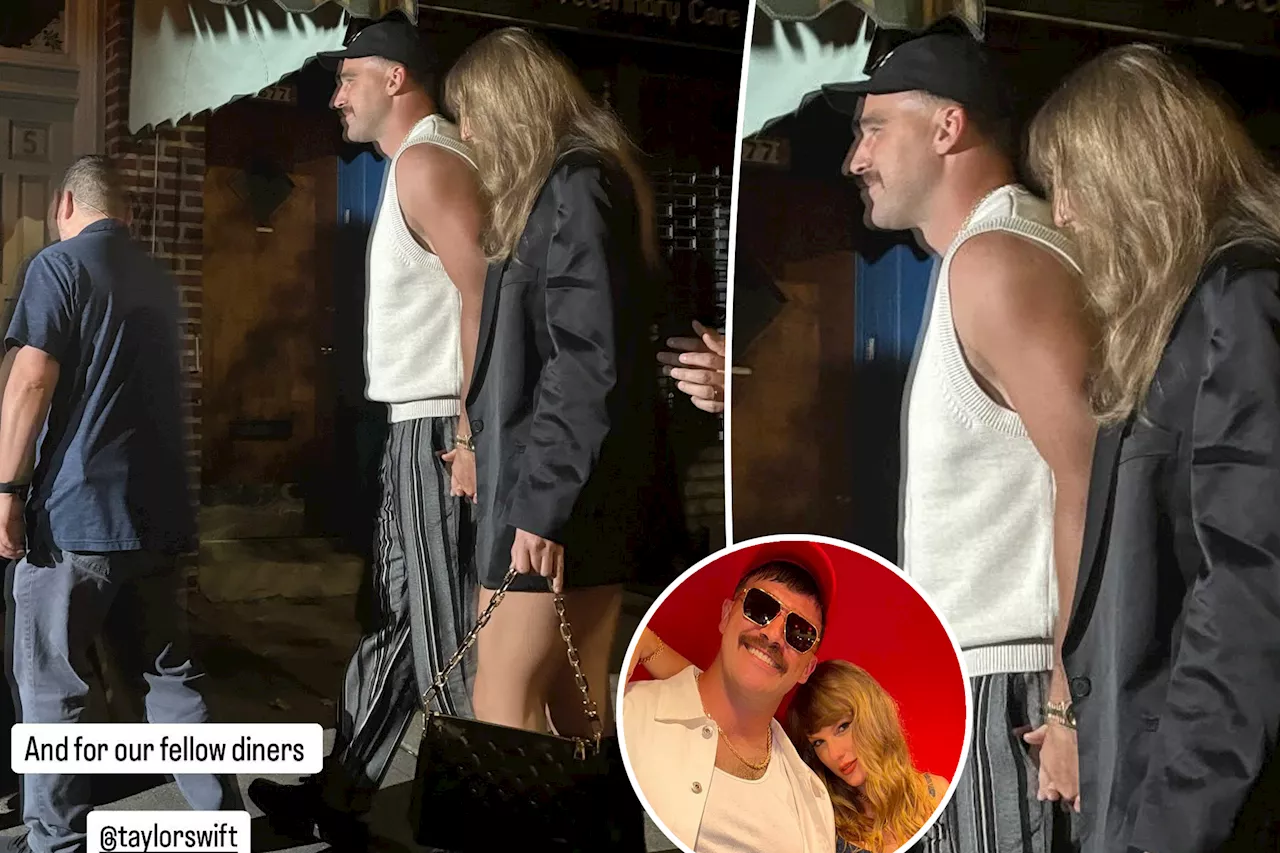Travis Kelce and Taylor Swift hold hands on date night in Brooklyn after Chiefs win