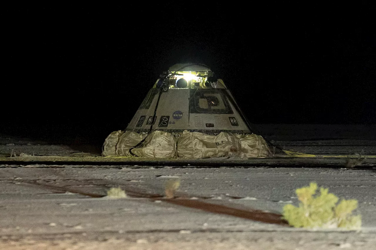 Two astronauts are left behind in space as Boeing's troubled capsule returns to Earth empty