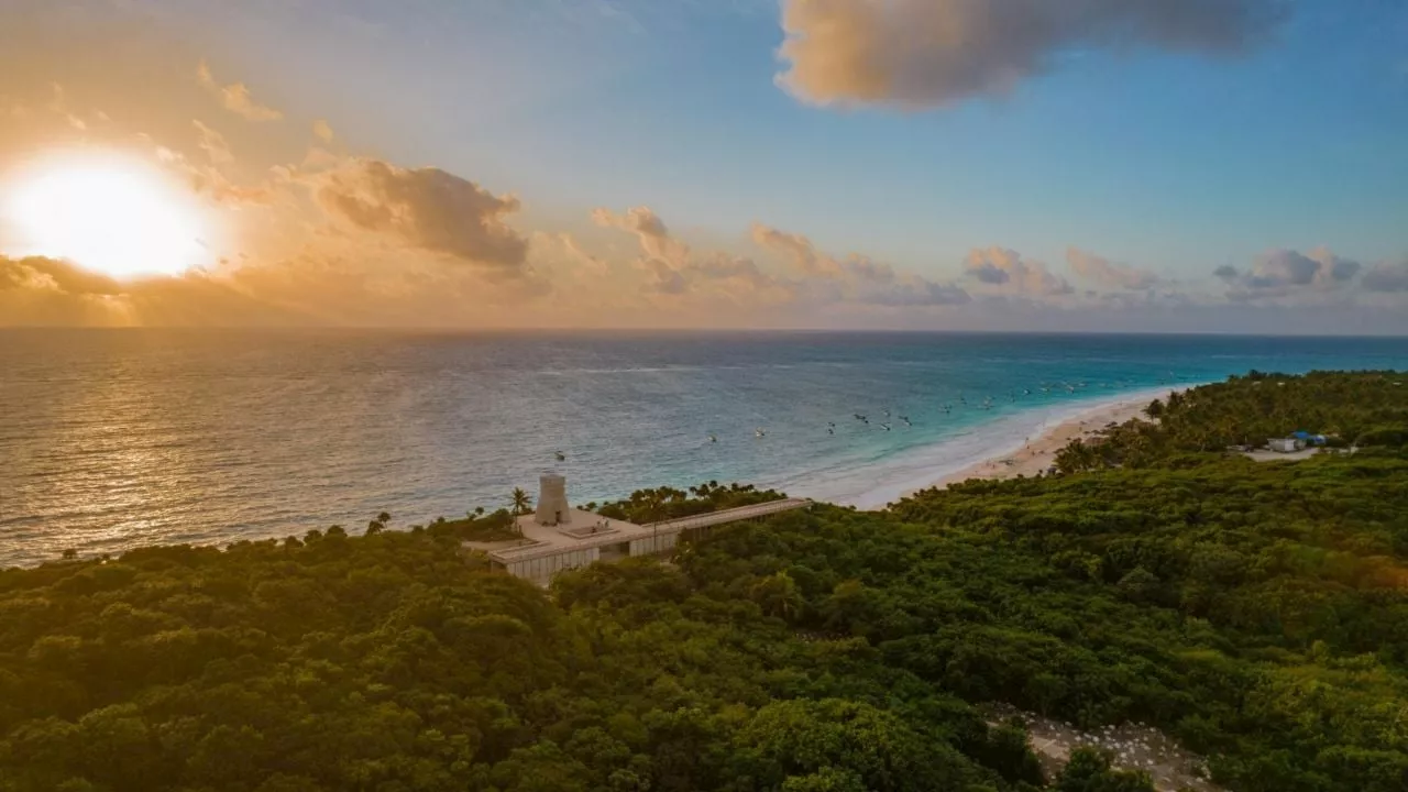 AMLO inaugura el Parque del Jaguar y el Museo de la Costa Oriental en Tulum