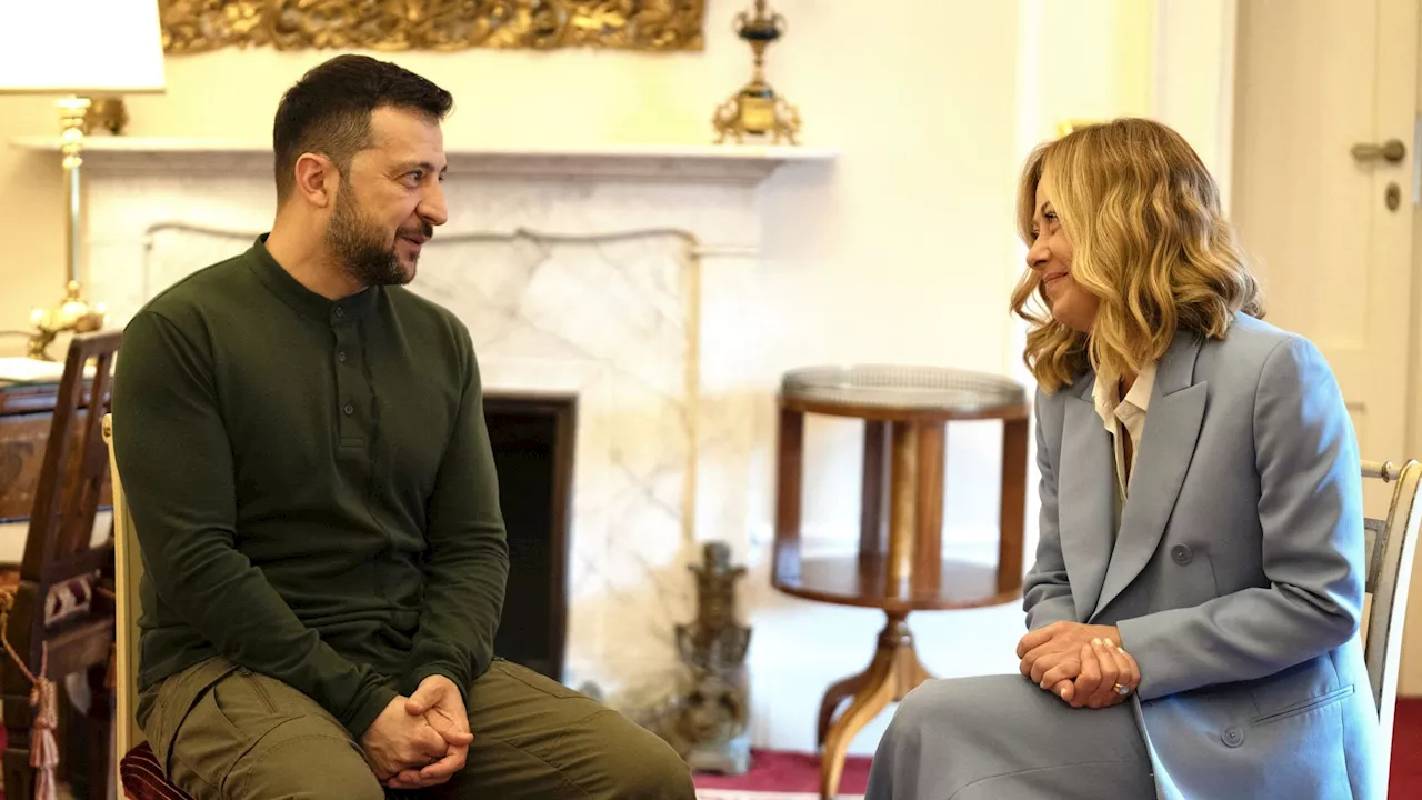 Guerre en Ukraine : Giorgia Meloni rencontre Volodymyr Zelensky, en quête de soutien