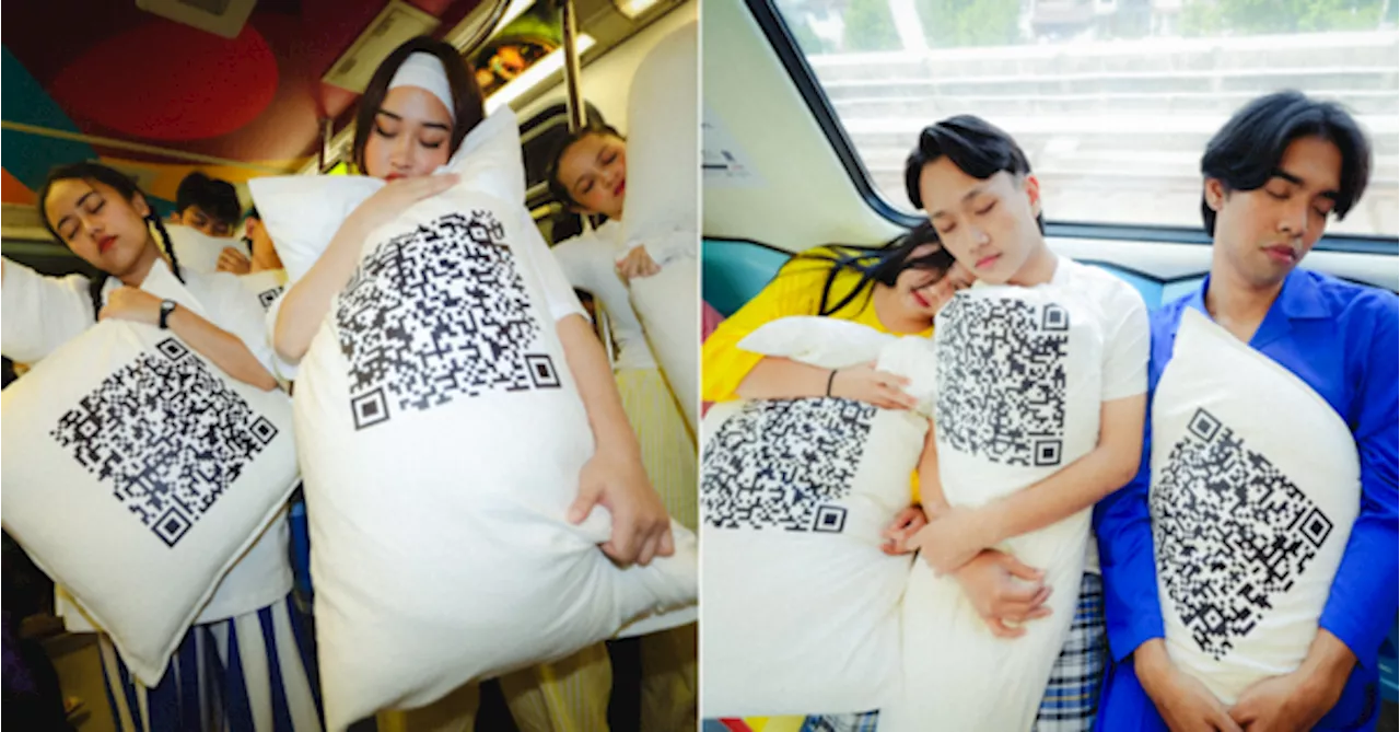 Commuters In Pyjamas Spotted Napping On The MRT & LRT. Here's What Actually Went Down