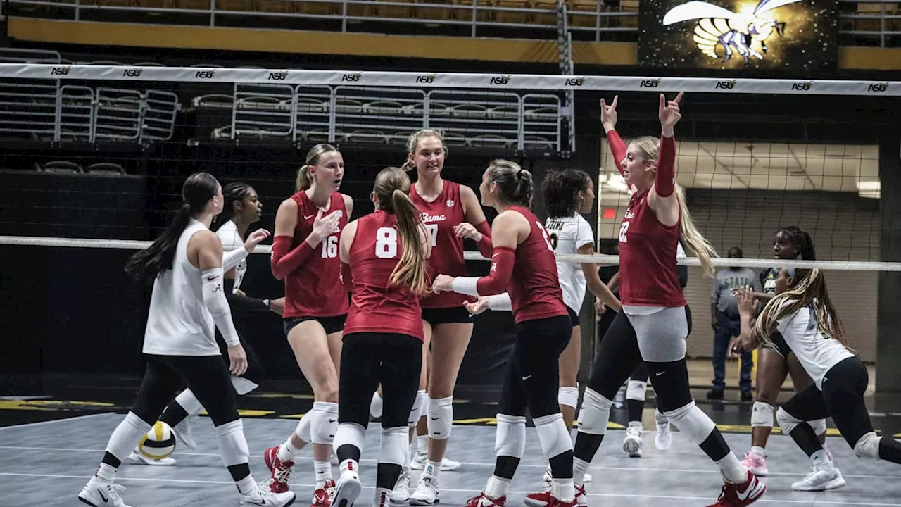 Alabama Volleyball Stays Undefeated with Win over Alabama State: Roll Call, Sept. 7,