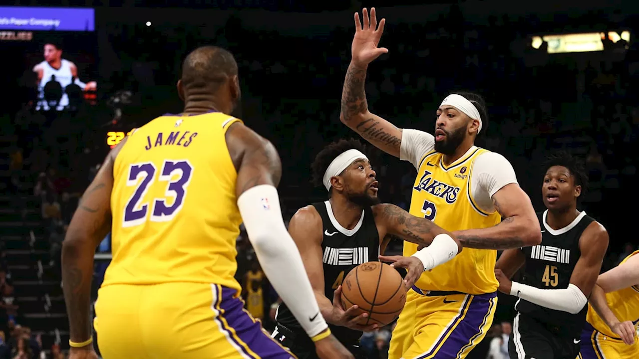 Los Angeles Lakers Announce Signing of Memphis Grizzlies NBA Free Agent