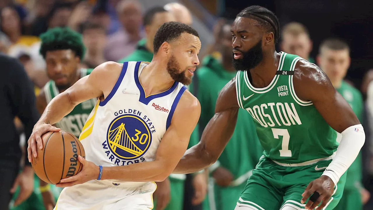 Warriors' Steph Curry, Celtics' Jaylen Brown Work Out With UConn Phenom