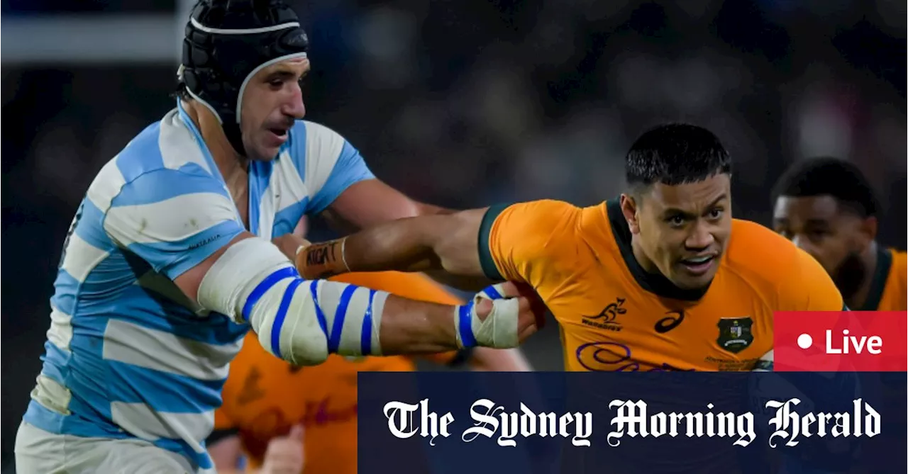 Rugby Championship 2024 LIVE: Argentina v Wallabies