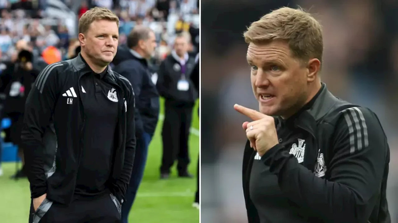 Eddie Howe has told Newcastle player that he'll never play for the club again