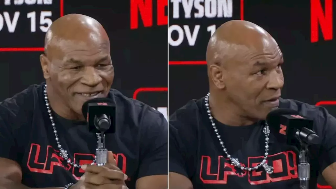 Mike Tyson names the one current boxer he’s ‘afraid’ to fight