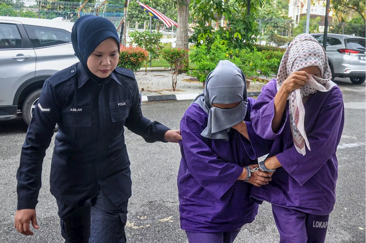 Two babysitters remanded over alleged child abuse