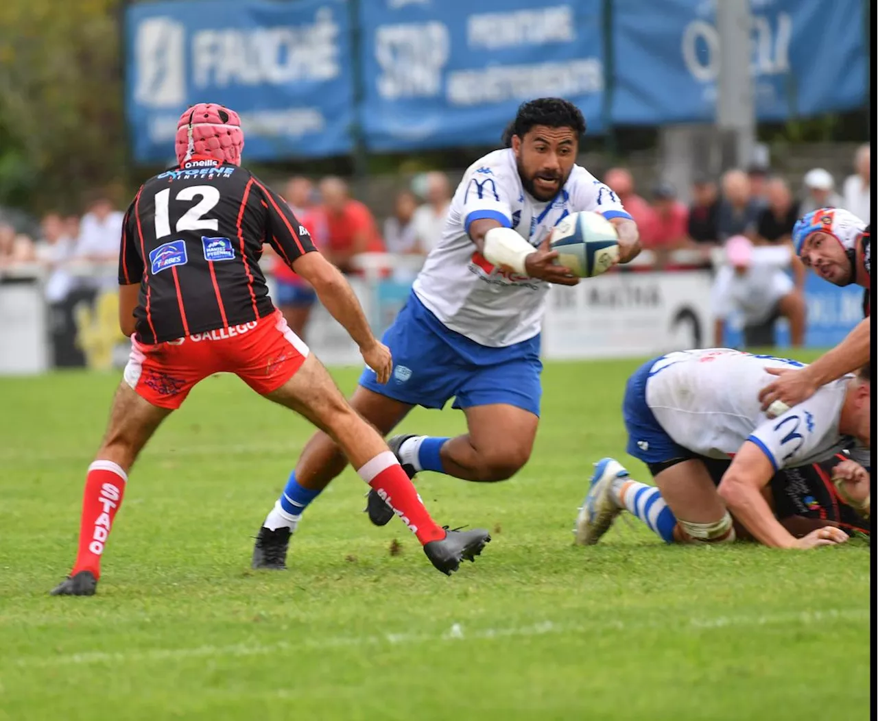 Rugby (Nationale) : Manu Leiataua, une touche d’expérience supplémentaire dans le pack du CA Périgueux