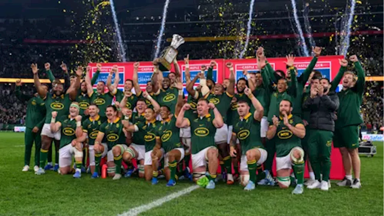 Winning Freedom Cup second only to RWC for Boks