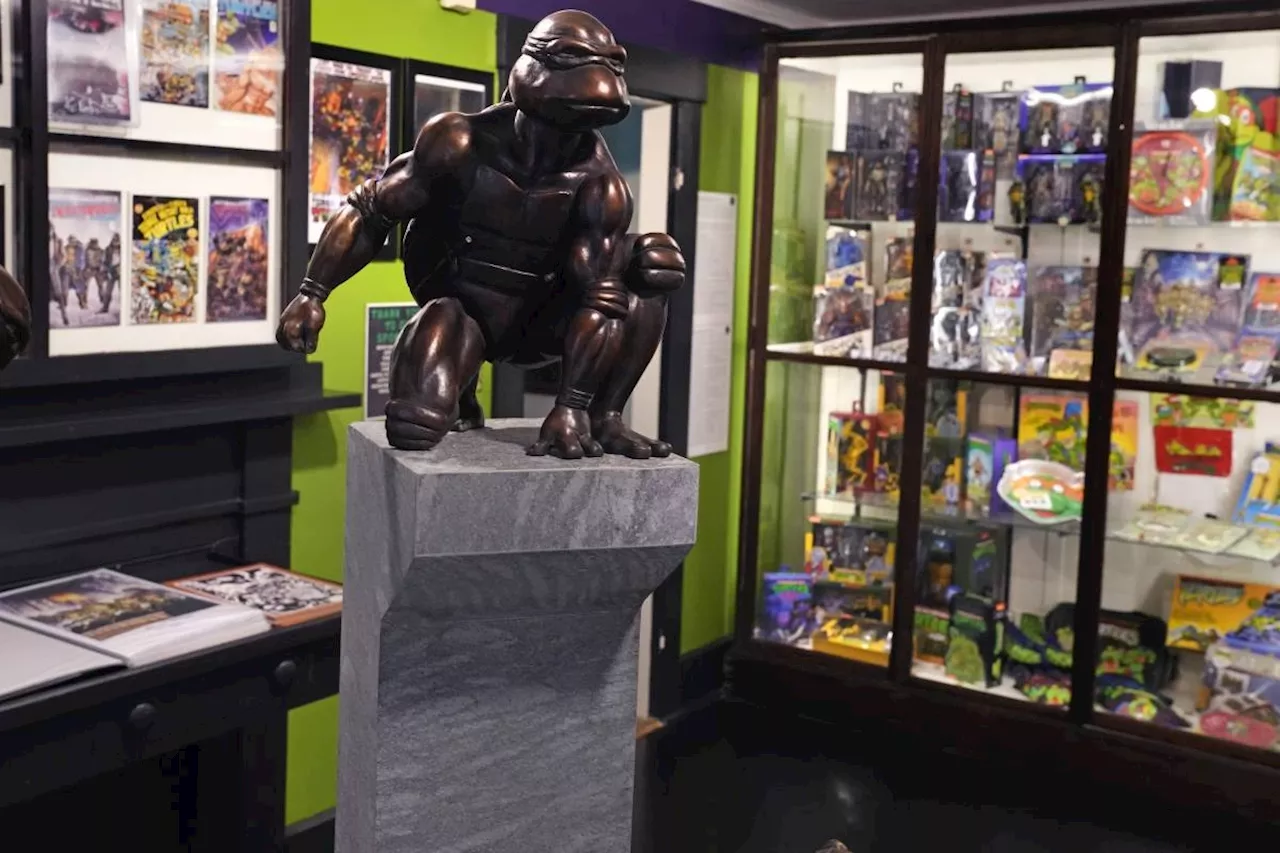 New England town celebrates being the birthplace of the Teenage Mutant Ninja Turtles