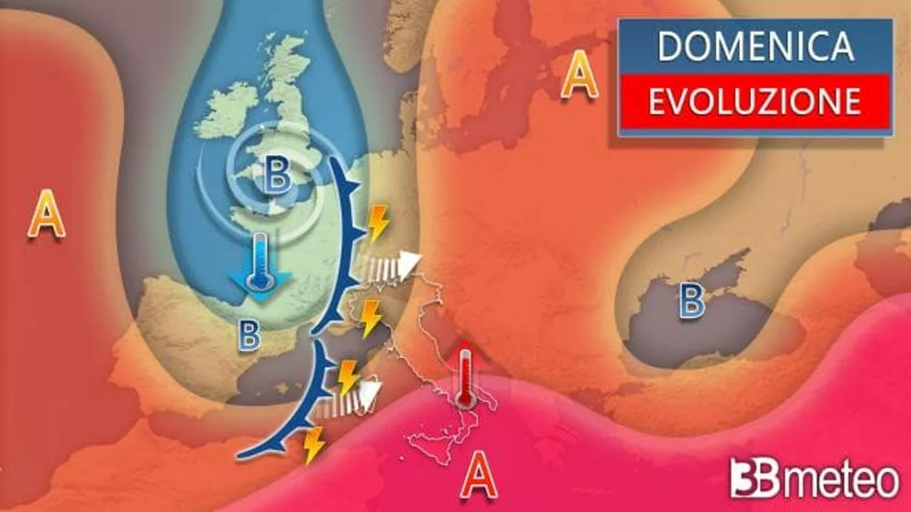 Emessa una nuova allerta meteo: allerta arancione per nubifragi