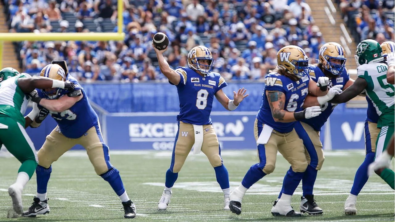 Blue Bombers down Roughriders in Banjo Bowl