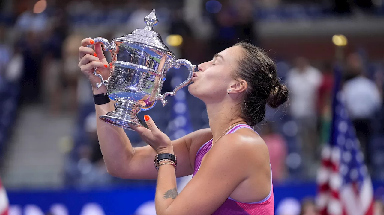 Sabalenka knocks off Pegula in straight sets to take U.S. Open title