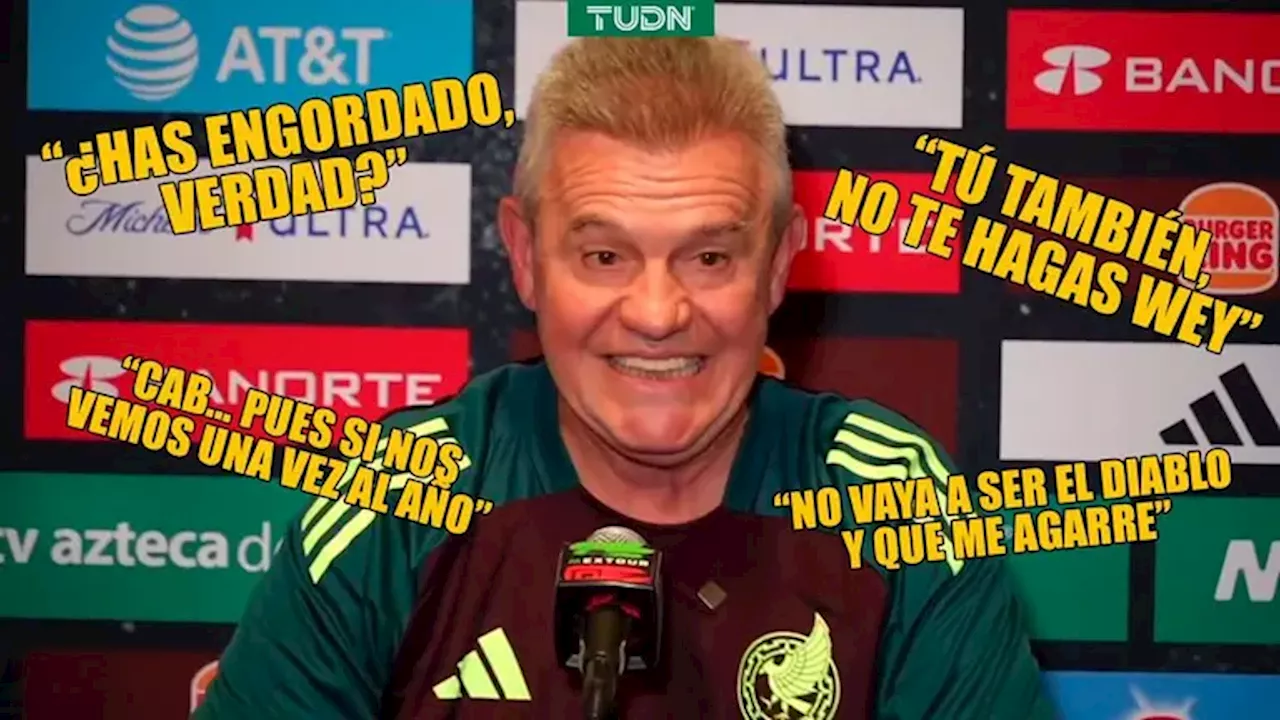 Las épicas frases de Javier Aguirre en conferencia de la Selección Mexicana