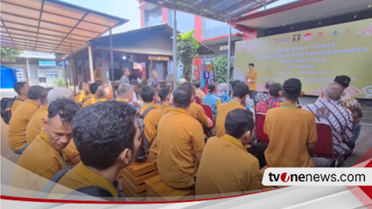 Lapas Kelas I Cipinang Sukses Selenggarakan Bimtek IKM Batik: Kembangkan Kreativitas Warga Binaan