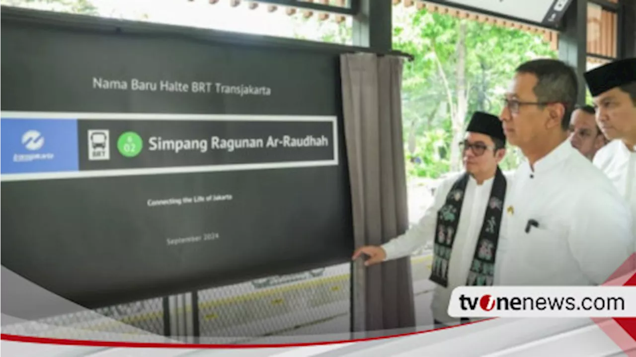 TransJakarta Ubah Nama Halte Ragunan Selaras dengan Masjid Ar-Raudhah