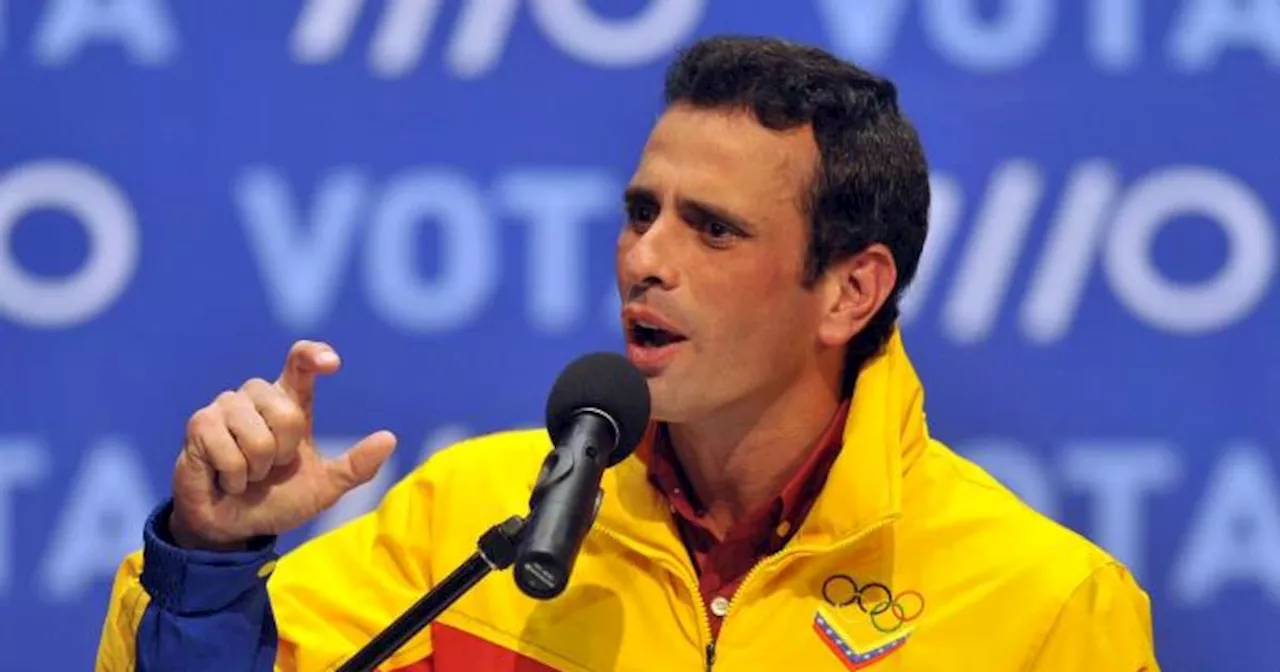 Capriles rechaza la “persecución” contra los asilados en la sede de Argentina en Caracas