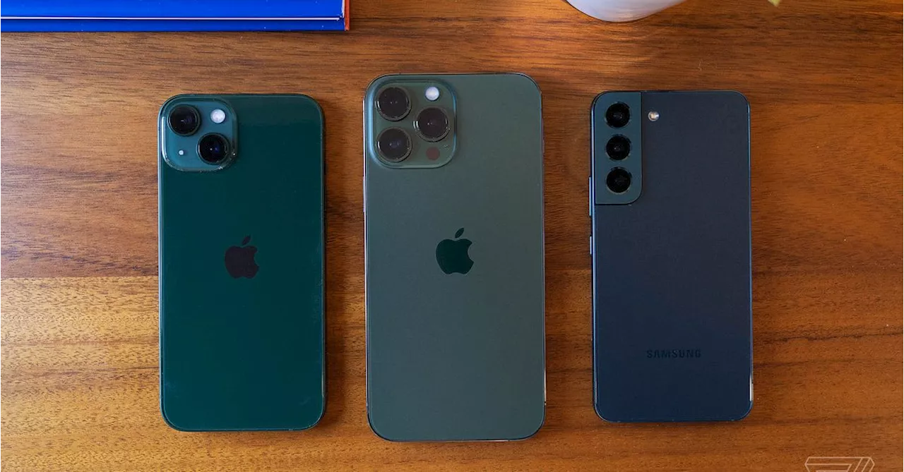 Apple’s green iPhone 13 and 13 Pro versus Samsung’s green Galaxy S22