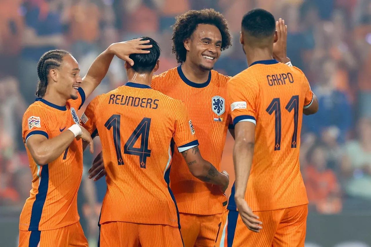 Oranje in cijfers: Zirkzee direct trefzeker, De Ligt ongelukkig