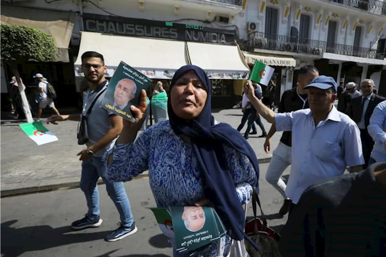 Algeria's aging president is expected to breeze to a second term in Saturday's election