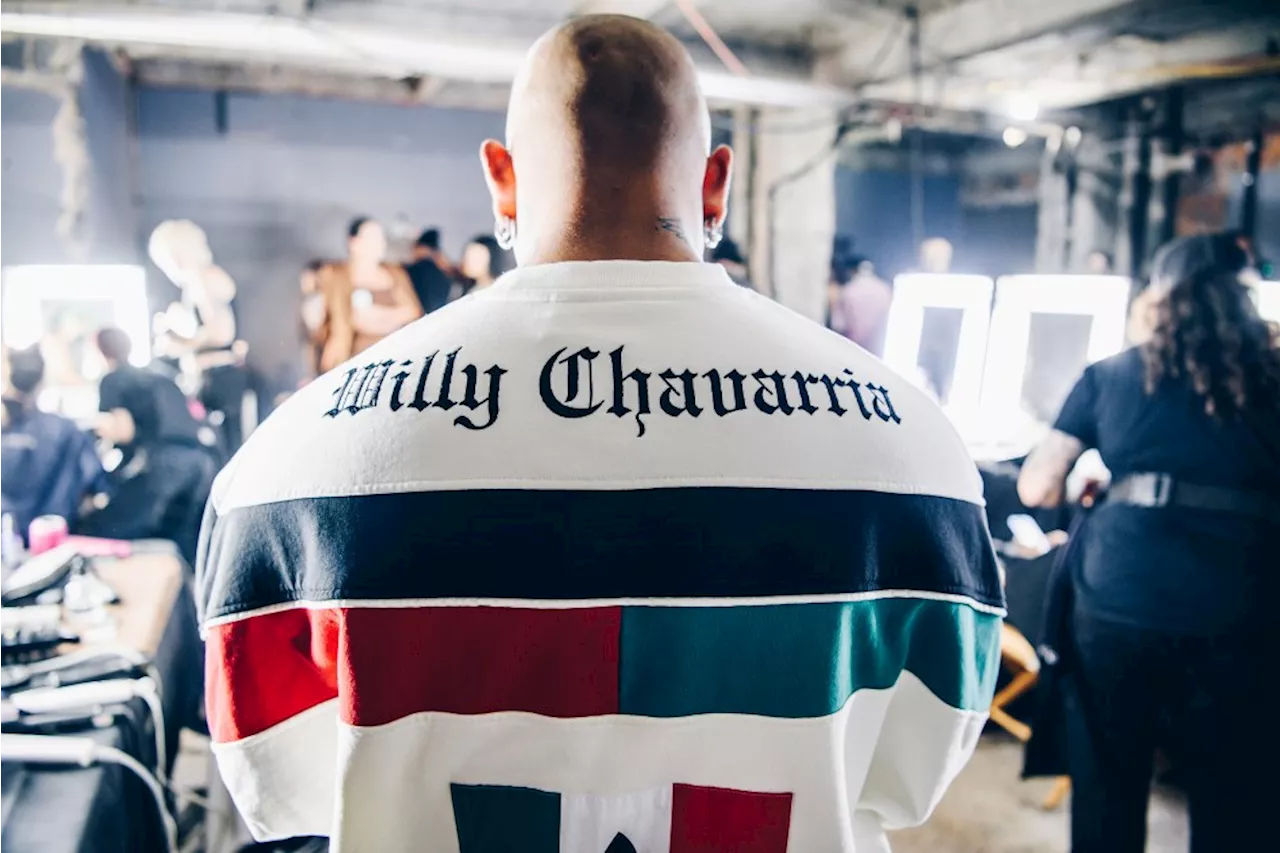 Backstage at Willy Chavarria Spring 2025 Ready-to-Wear Collection