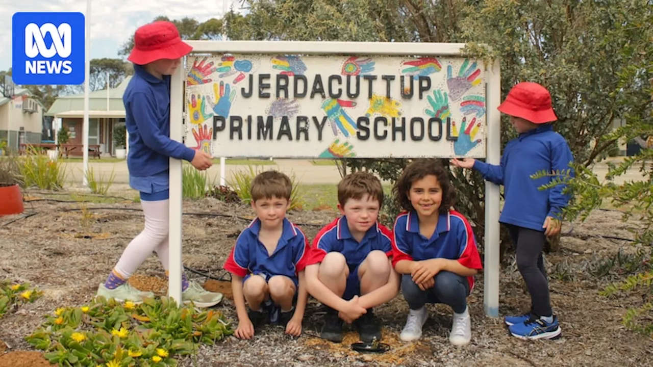 Inside Jerdacuttup Primary, one of Australia's smallest schools