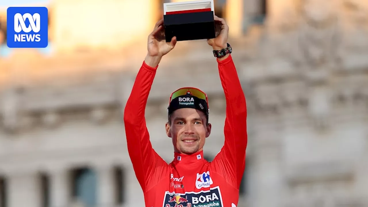 Primoz Roglič wins Vuelta a España, Ben O'Connor finishes second