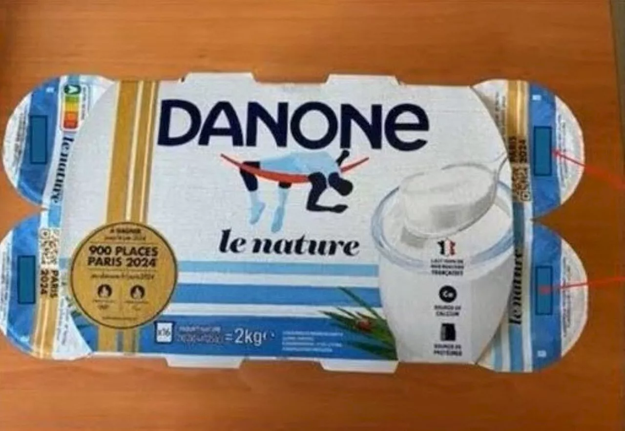 Intermarché : rappel en Île-de-France de yaourts Danone présentant un danger pour la santé