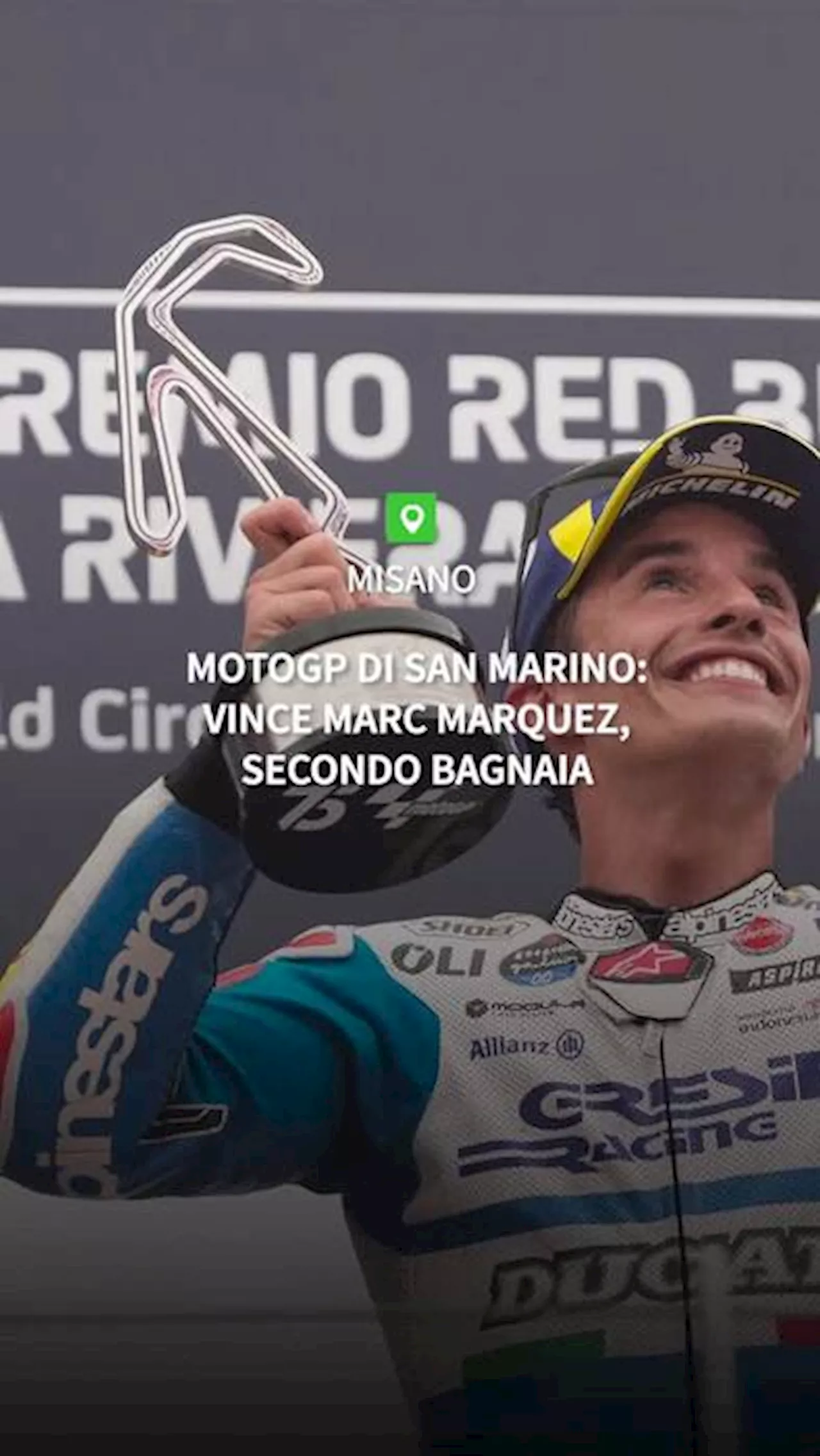 MotoGP di San Marino: vince Marc Marquez, secondo Bagnaia